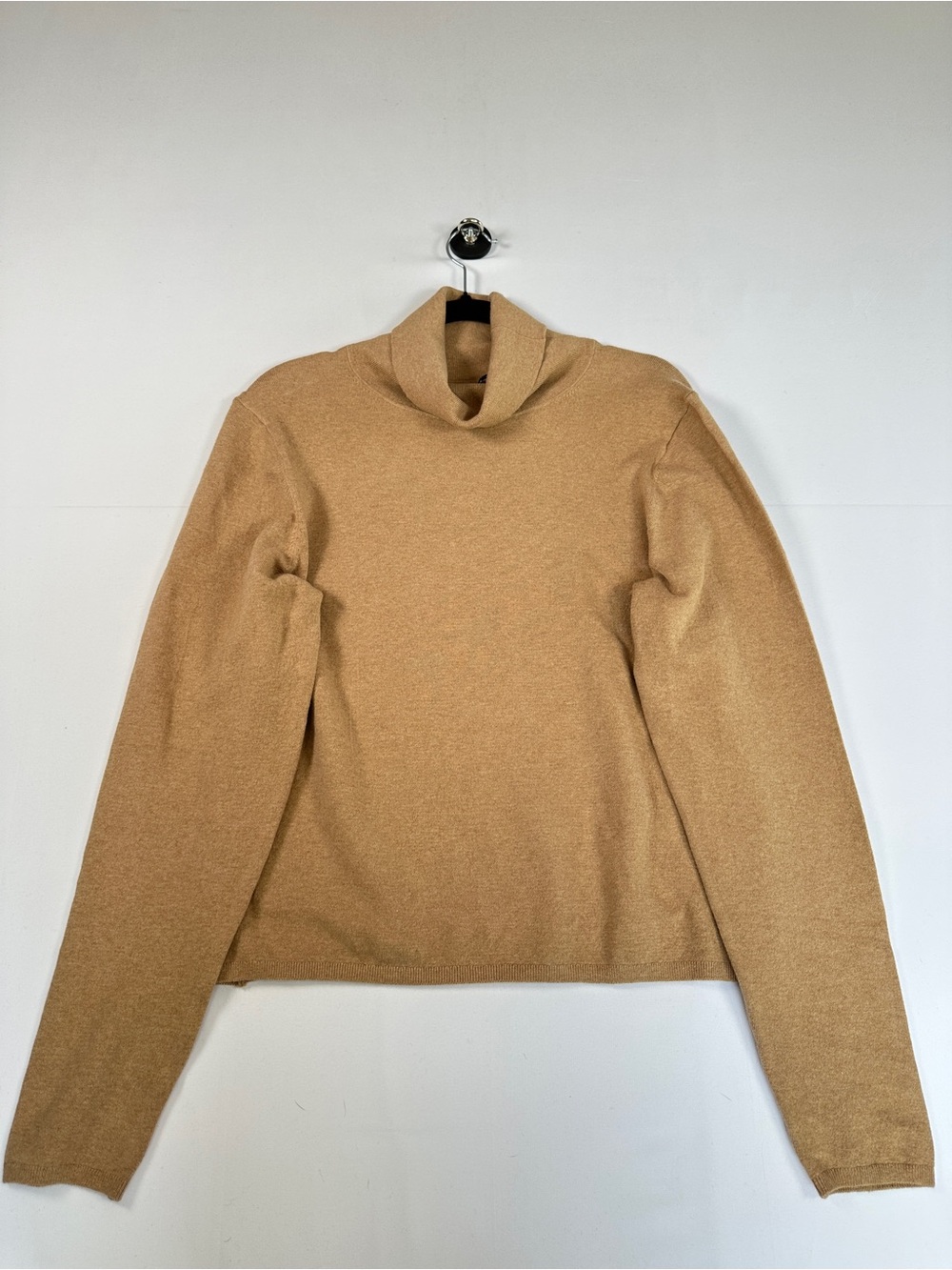 GAP Stretch Turtleneck Sweater Top Camel Tan Size XXL